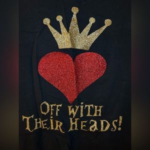 Queen of Hearts Women’s V-neck T-Shirt
